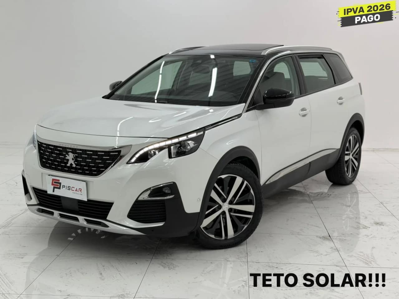 Peugeot 5008 1.6 GRIFFE PACK THP 16V GASOLINA 4P AUTOMÁTICO