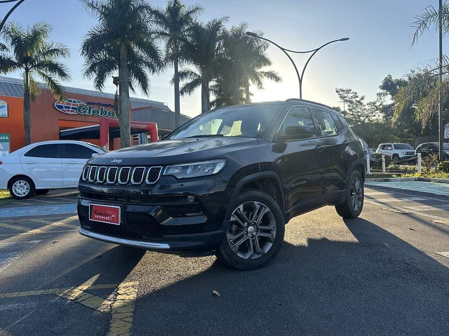 Jeep Compass LONGITUDE 1.3 T270 - AUTOMÁTICO - KM BAIXA!