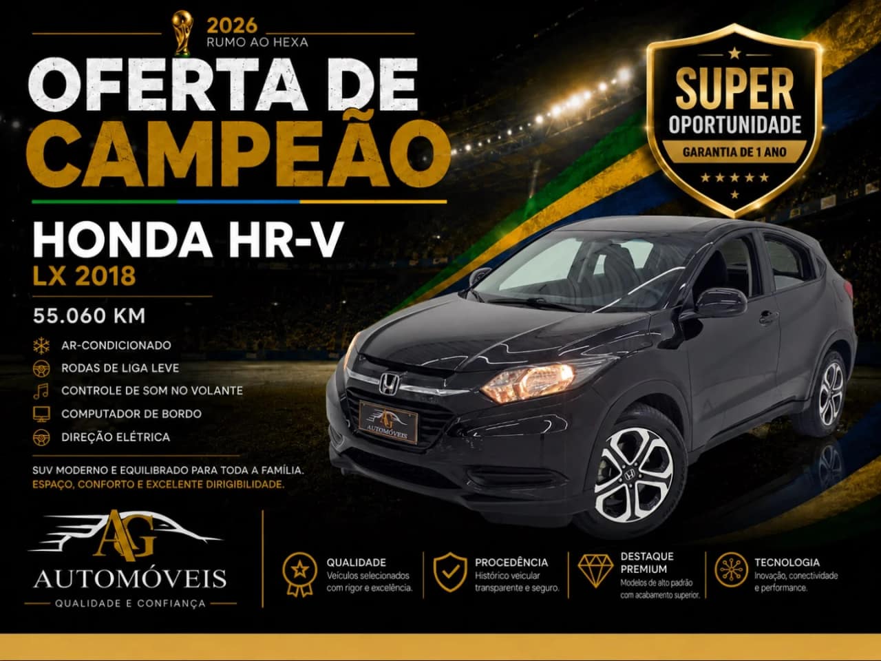 Honda HR-V 1.8 16V FLEX LX 4P AUTOMÁTICO