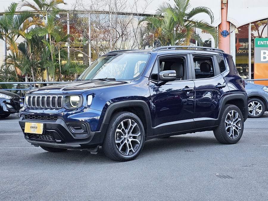 Jeep Renegade 1.3 TURBO LONGITUDE AT+COURO+MULTIMÍDIA 52.000KM