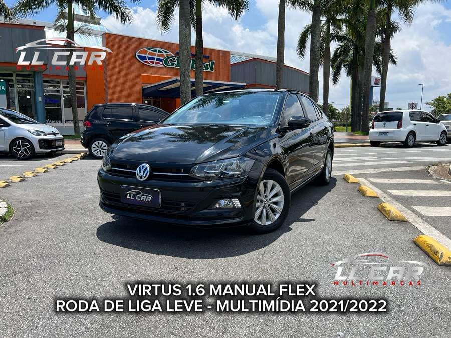 Volkswagen Virtus MANUAL 1.6 FLEX - MULTIMÍDIA - RODA DE LIGA LEVE