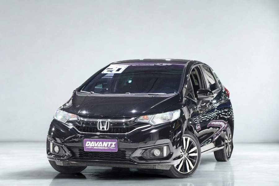 Honda Fit EXL 1.5 BANCOS DE COURO + MULTIMIDIA