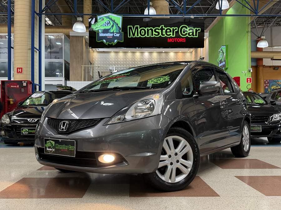 Honda Fit EXL 1.5 - FLEX/AUT/COMP/COURO/AR DIGITAL -
