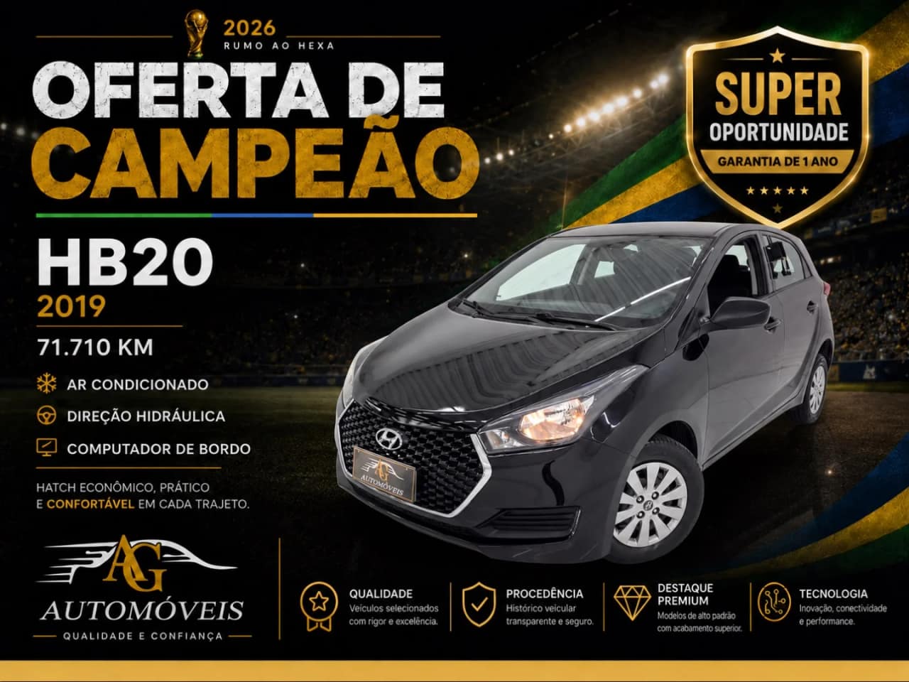 Hyundai Hb20 1.0 UNIQUE 12V FLEX 4P MANUAL