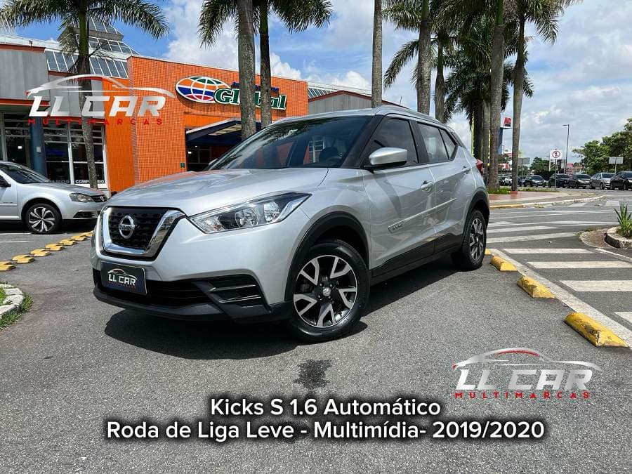 Nissan Kicks S 1.6 CVT - MULTIMÍDIA - RODA DE LIGA LEVE